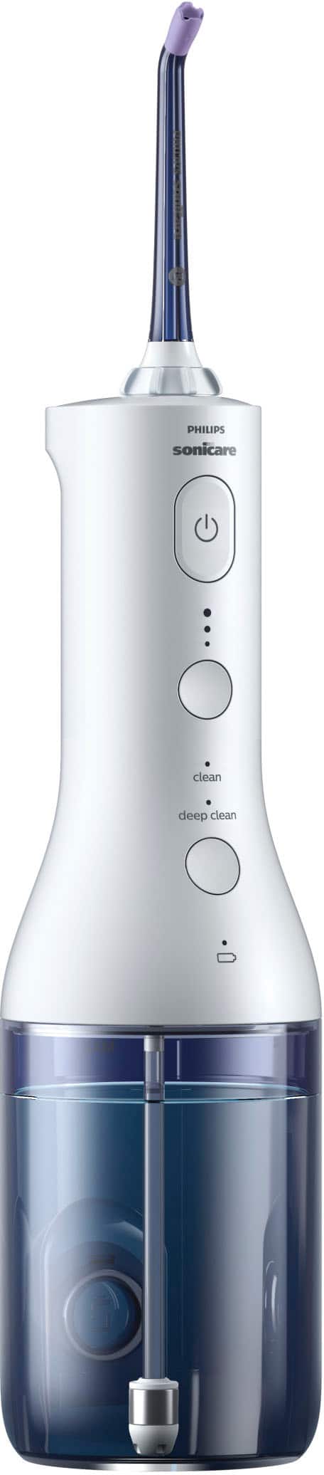 Alt View 24. Philips Sonicare - Power Flosser 3000 Cordless - White.