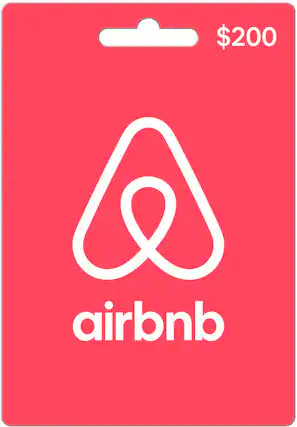 Front. Airbnb - $200 Gift Card.