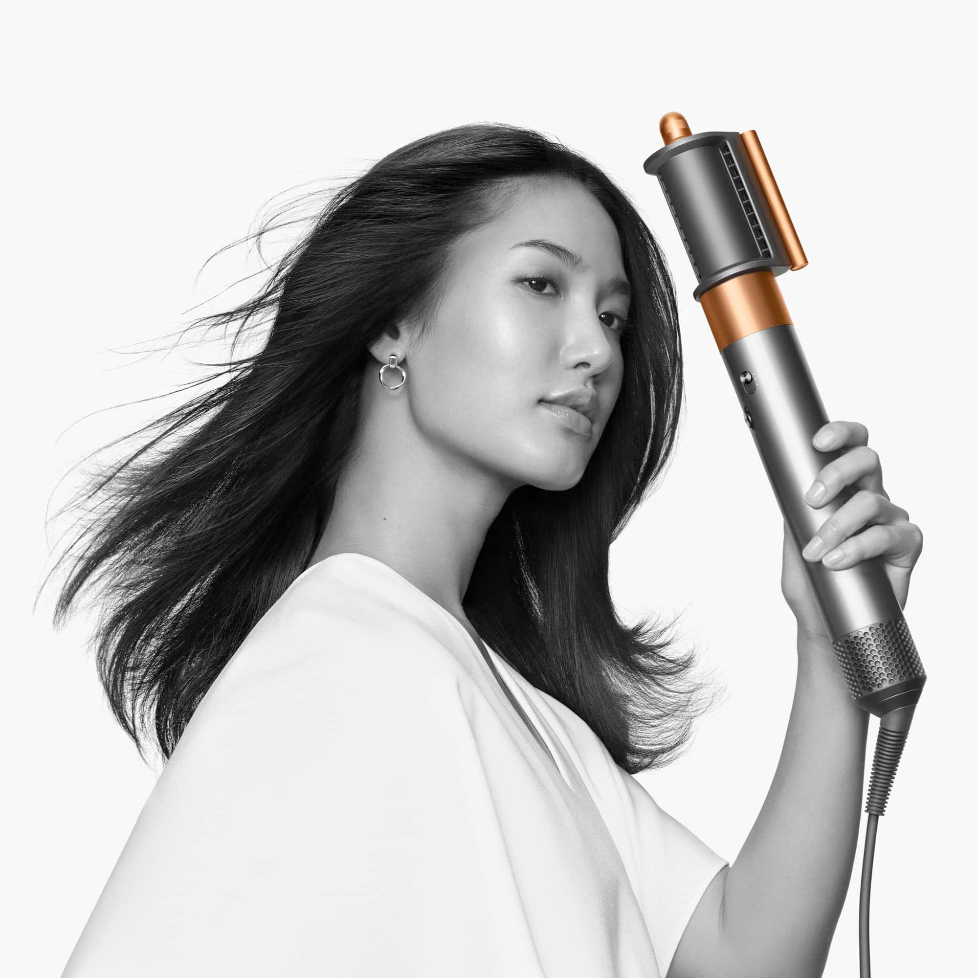 Alt View 12. Dyson - Airwrap multi-styler Complete Long - Nickel/Copper.