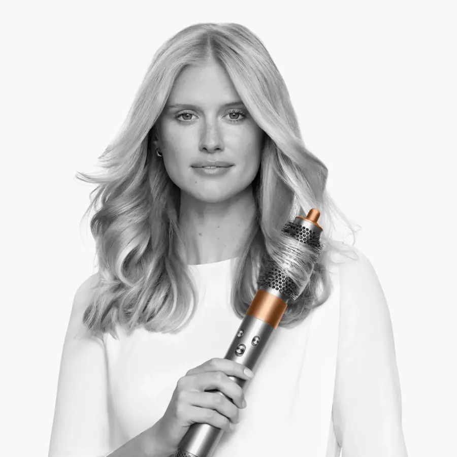 Alt View 15. Dyson - Airwrap multi-styler Complete Long - Nickel/Copper.