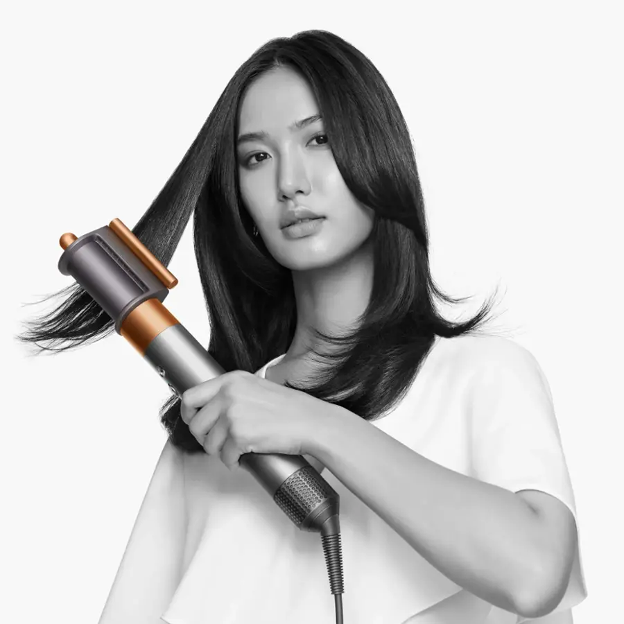 Alt View 16. Dyson - Airwrap multi-styler Complete Long - Nickel/Copper.