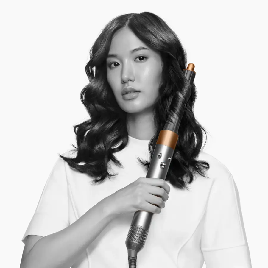 Alt View 17. Dyson - Airwrap multi-styler Complete Long - Nickel/Copper.