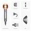 Alt View 11. Dyson - Supersonic Hair Dryer - Nickel/Copper.