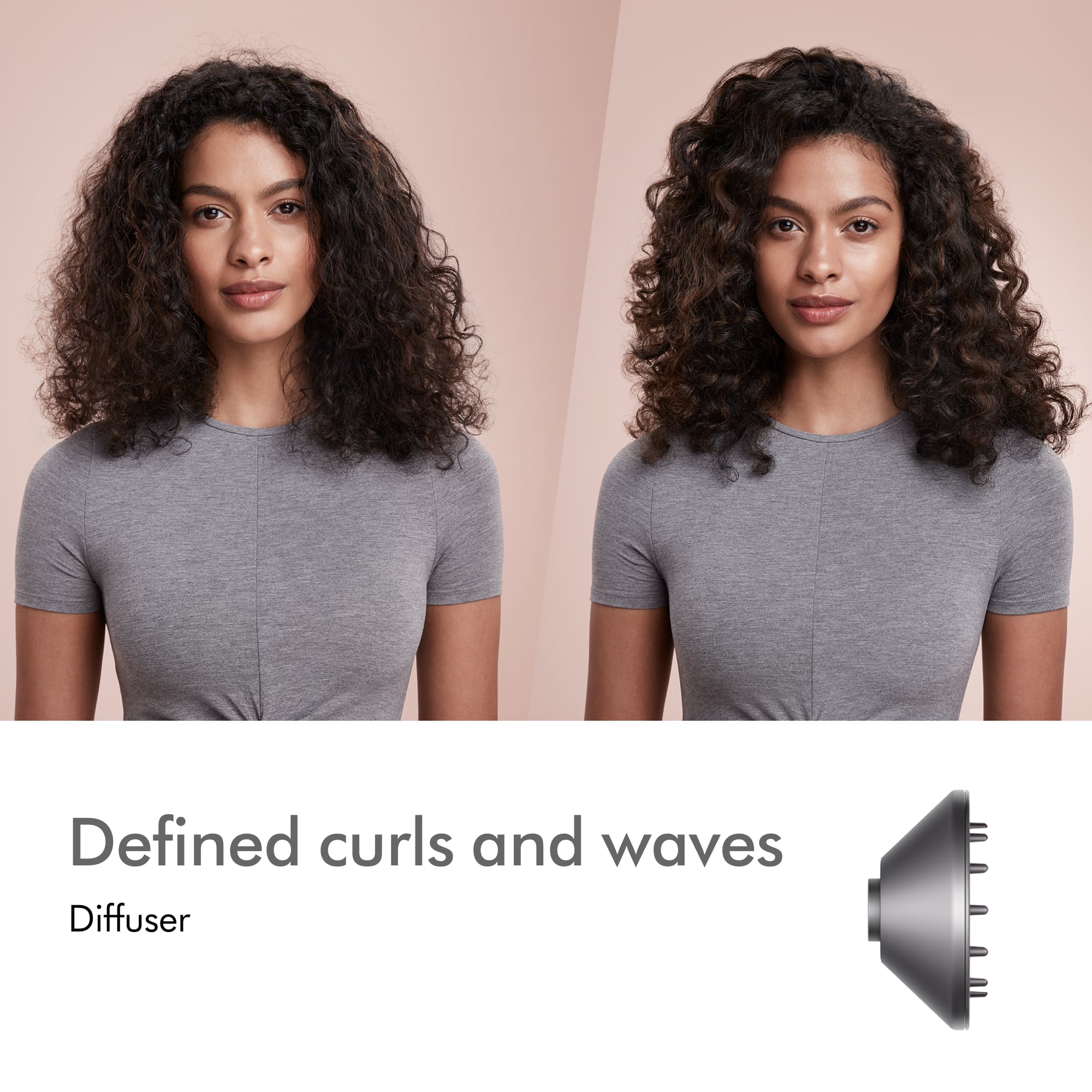 Defined Curls and Waves Diffuser