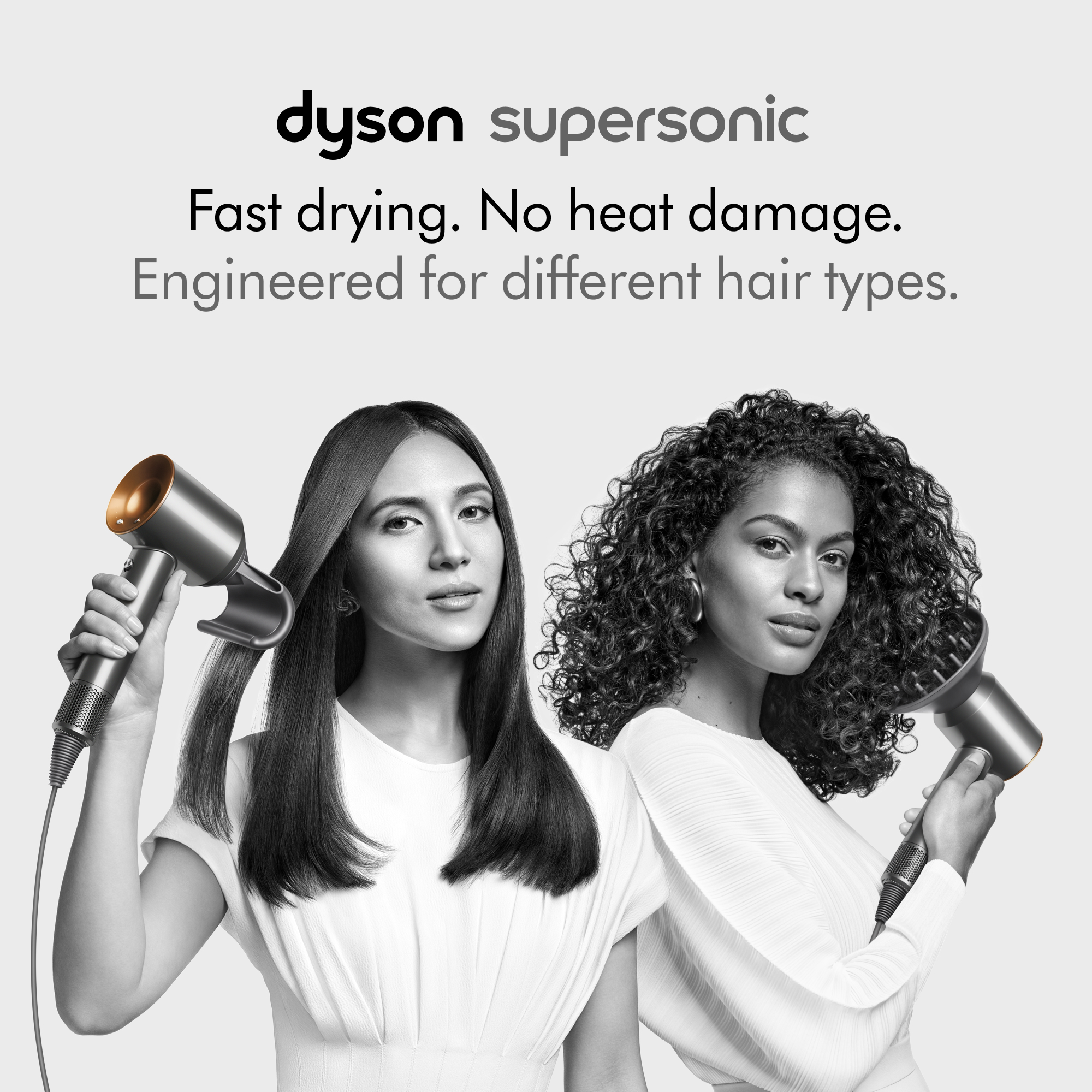 Dyson Supersonic Hair Dryer Nickel/Copper 389920-01 - Best Buy