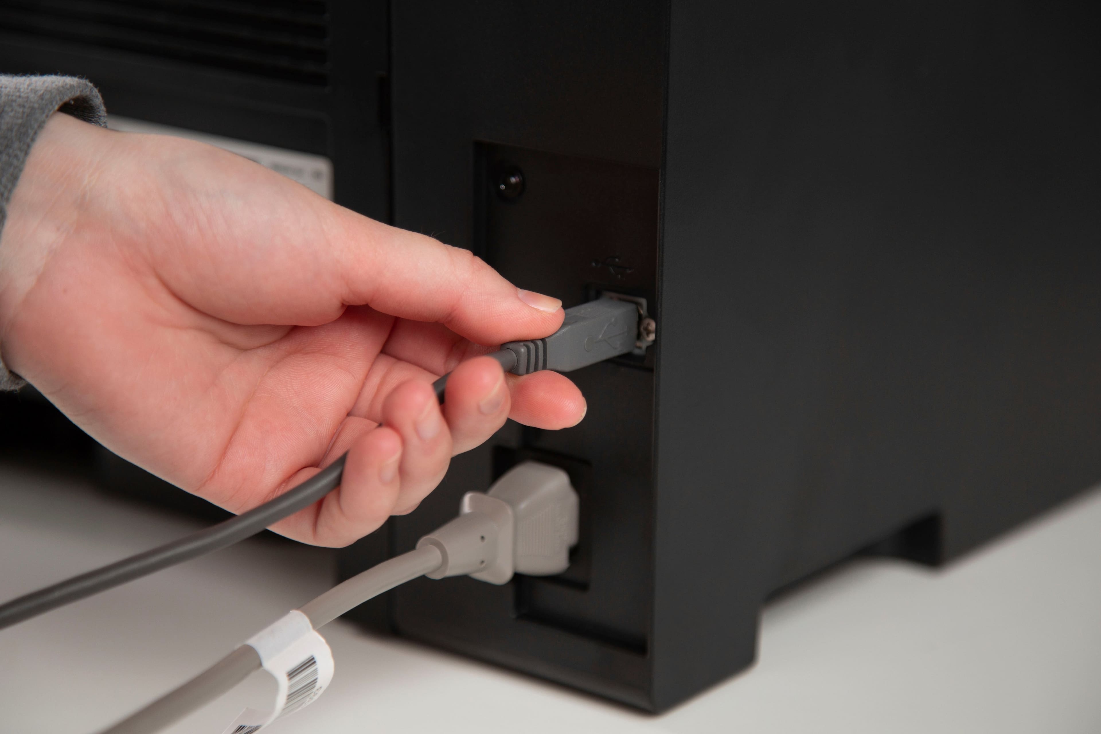 Alt View 18. Canon - imageCLASS MF3010VP Wired Black-and-White All-In-One Laser Printer - Black.