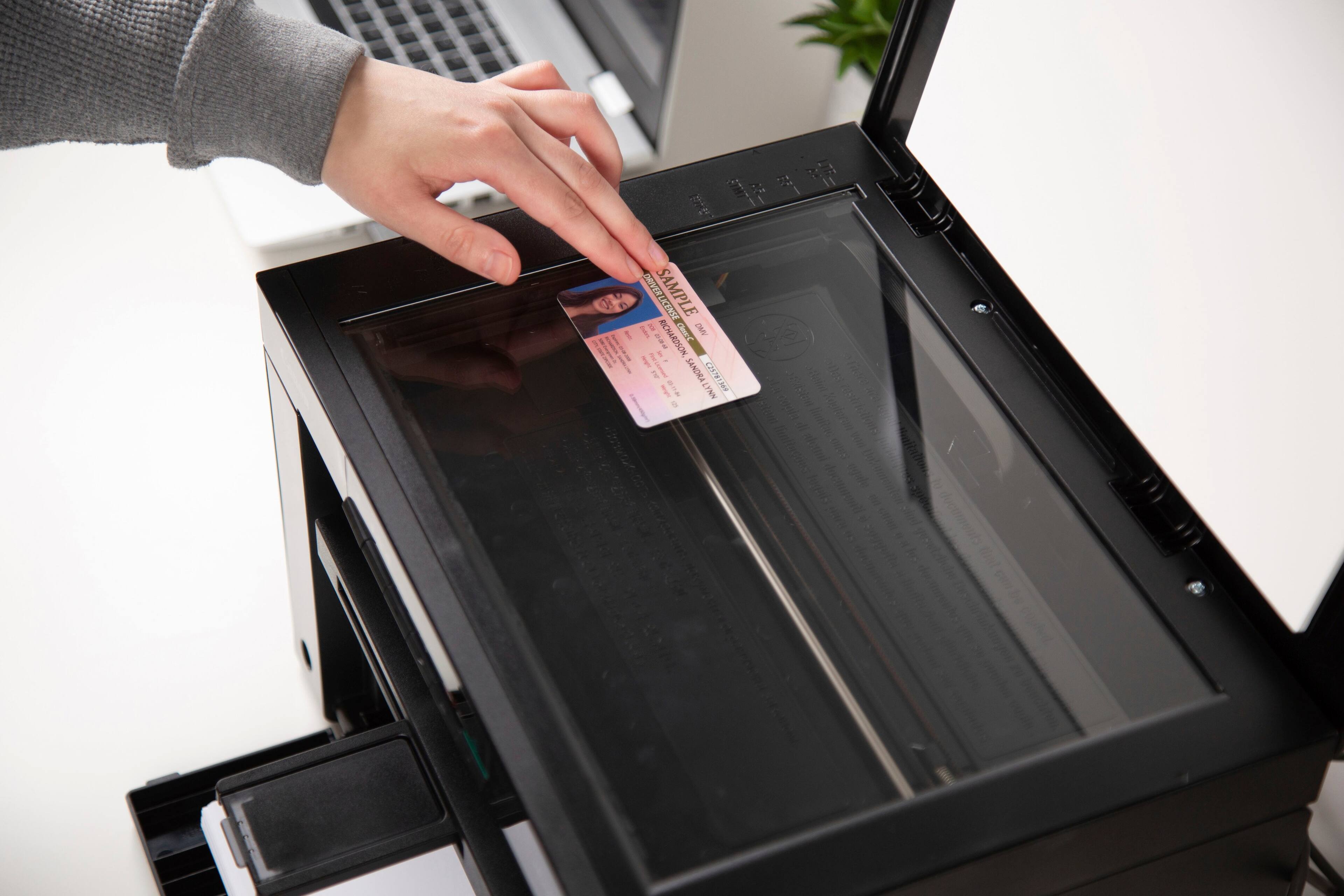 Alt View 22. Canon - imageCLASS MF3010VP Wired Black-and-White All-In-One Laser Printer - Black.