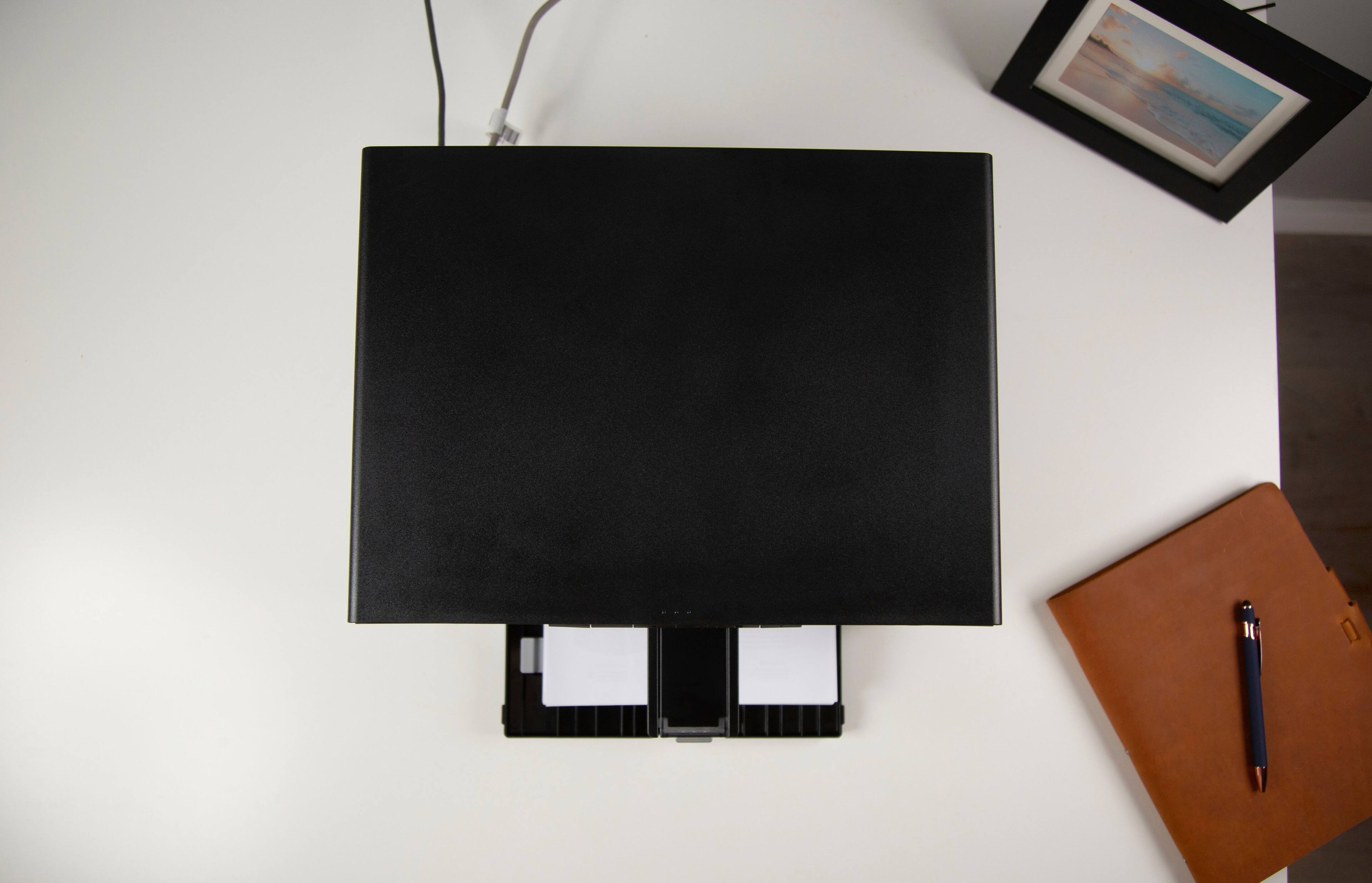 Alt View 34. Canon - imageCLASS MF3010VP Wired Black-and-White All-In-One Laser Printer - Black.