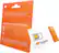 Alt View 2. Boost Mobile - Starter SIM Kit - Orange.