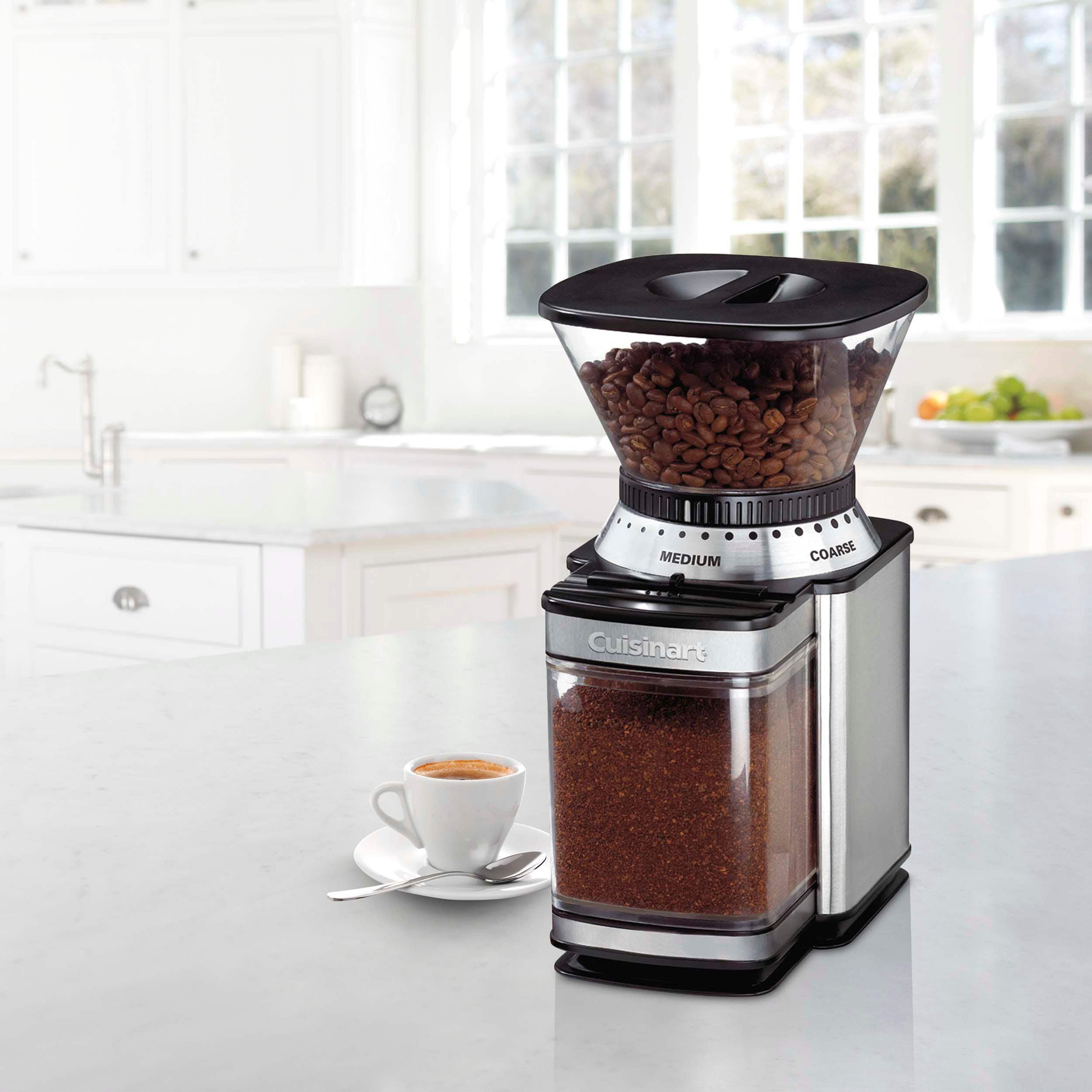 Alt View 13. Cuisinart - Supreme Grind Automatic Burr Mill - Silver.