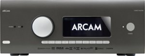 Arcam - HDA 9.1.6-Ch. With Google Cast 8K Ultra HD HDR Compatible A/V Home Theater Preamplifier Processor - Gray - Front_Zoom