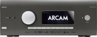 Arcam - AVR11 595W 7.1 Ch. Bluetooth capable With Google Cast and 8K Ultra HD HDR Compatible A/V Home Theater Receiver - Gray - Front_Zoom