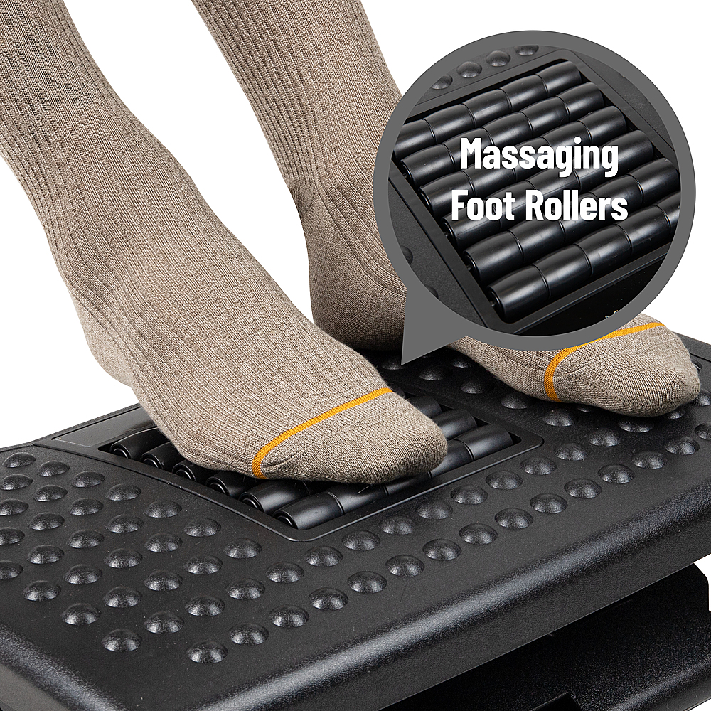 Mind Reader 2pk Adjustable Height Ergonomic Foot Rest : Target