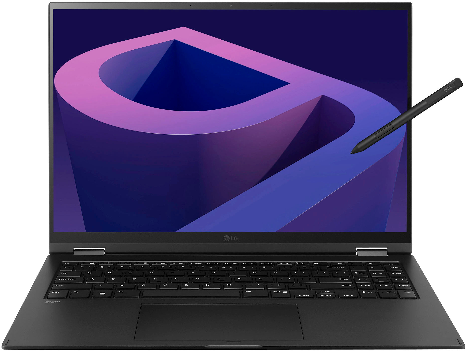 LG – gram 2-in-1 16” WQXGA Laptop – Intel Evo Platform Core i7 – 16GB RAM – 2TB NVMe Solid State Drive