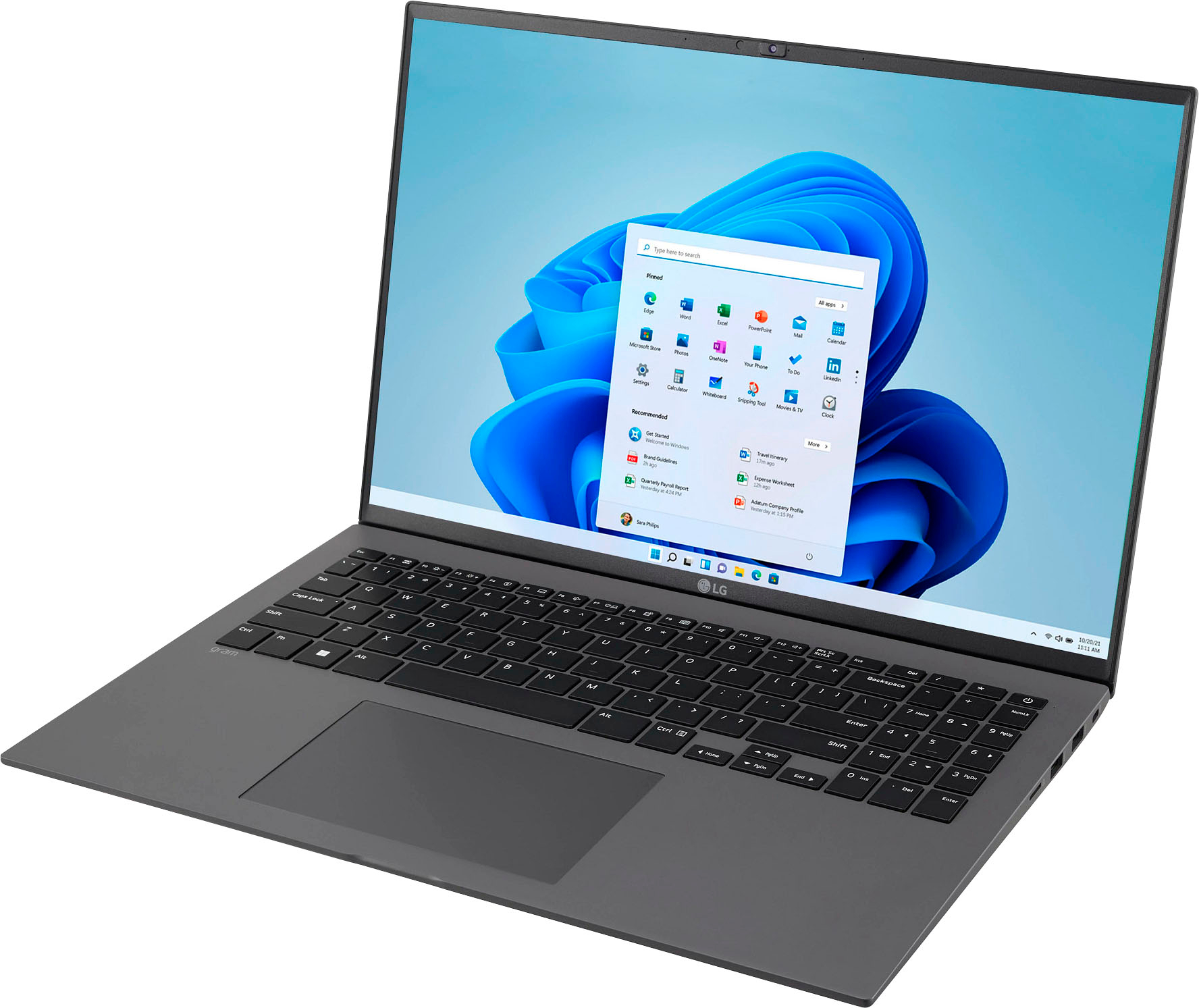 LG gram 16” Ultra lightweight Laptop Intel Evo Platform 12th Gen 