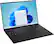 Alt View 1. LG - gram 16” Ultra lightweight Laptop - Intel Evo Platform 12th Gen Intel Core i7 - 16GB RAM - 1TB NVMe SSD - Black.