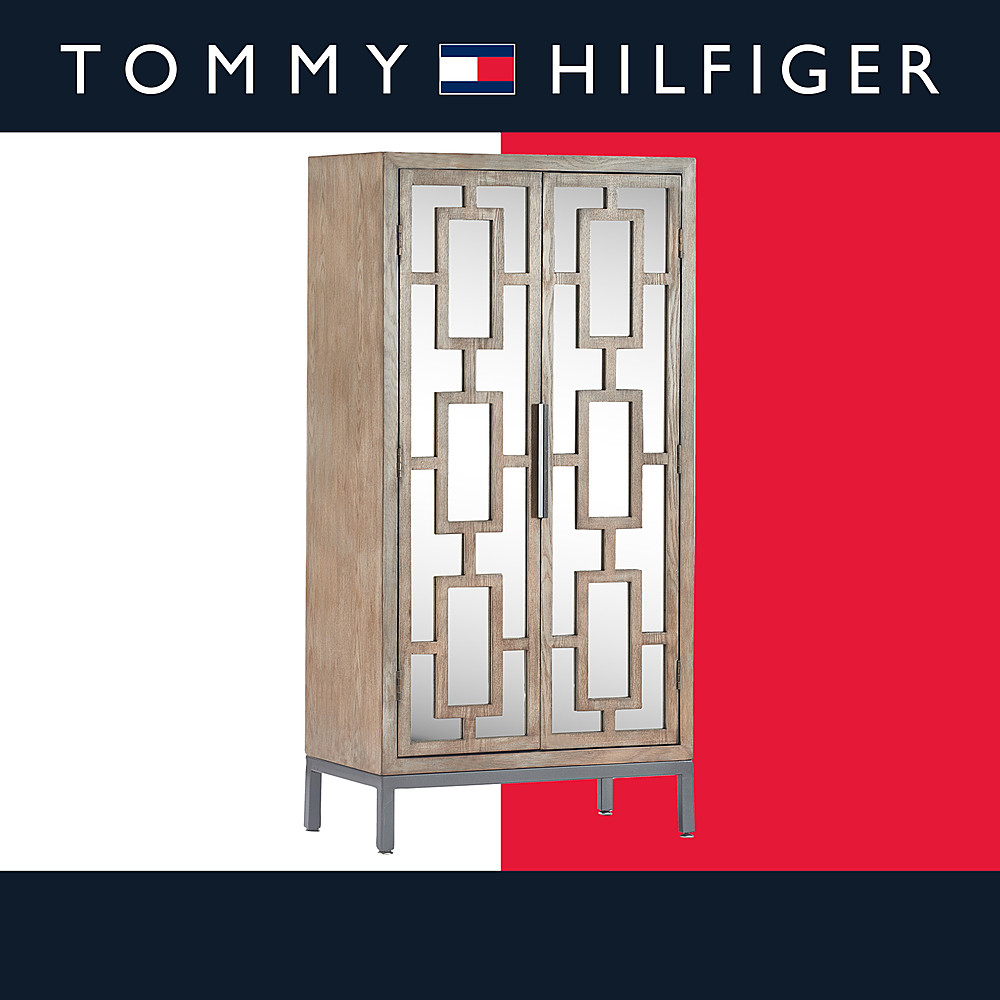 Borgerskab Klinik firkant Tommy Hilfiger Hayworth Tall 2-Door Accent Cabinet Ash Gray FUCN10040A -  Best Buy