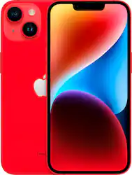 Apple - iPhone 14 256GB - (PRODUCT)RED (AT&T) - Front_Zoom