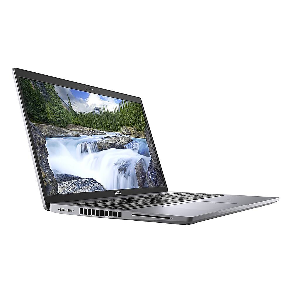 Angle View: Dell - Latitude 5000 15.6" Laptop - Intel Core i7 - 16 GB Memory - 512 GB SSD - Titan Gray