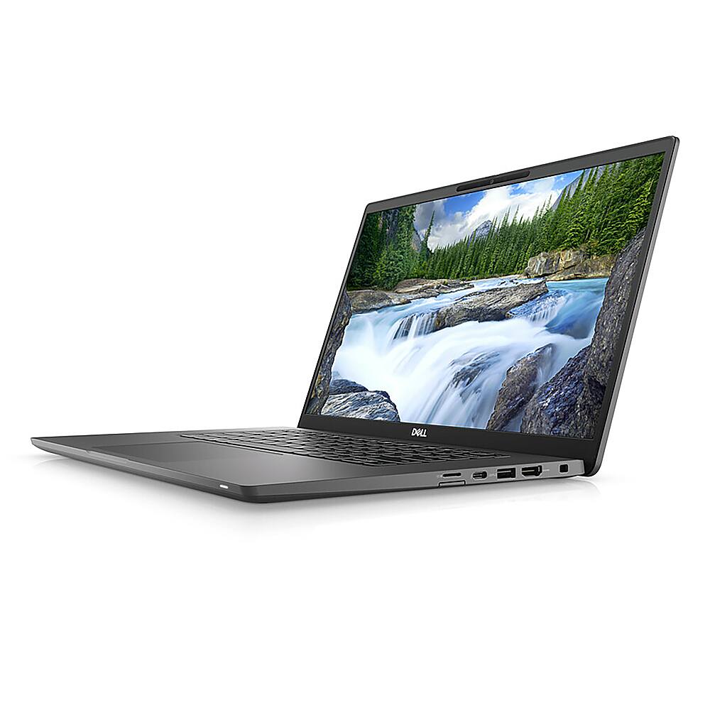 Left View: Dell - Latitude 7000 15.6" Laptop - Intel Core i7 - 16 GB Memory - 512 GB SSD - Black