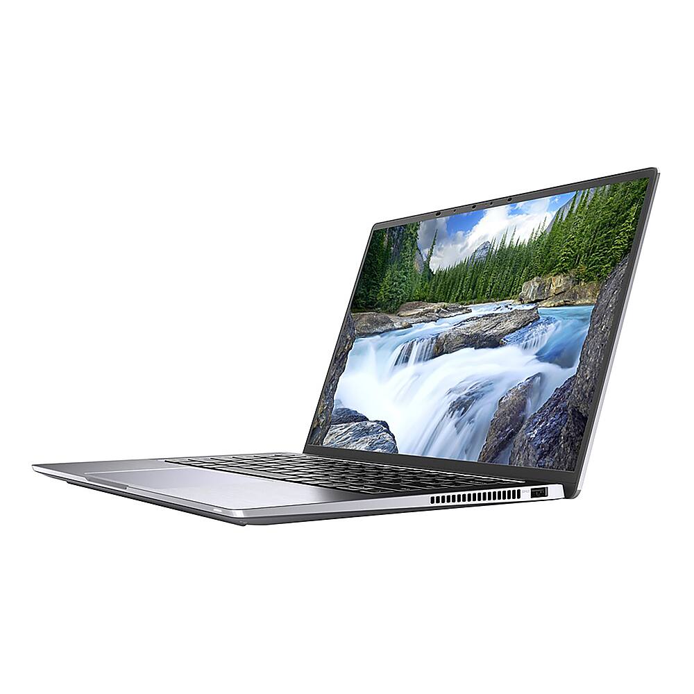 Left View: Dell - Latitude 9000 14" Laptop - Intel Core i5 - 16 GB Memory - 256 GB SSD - Titan Gray