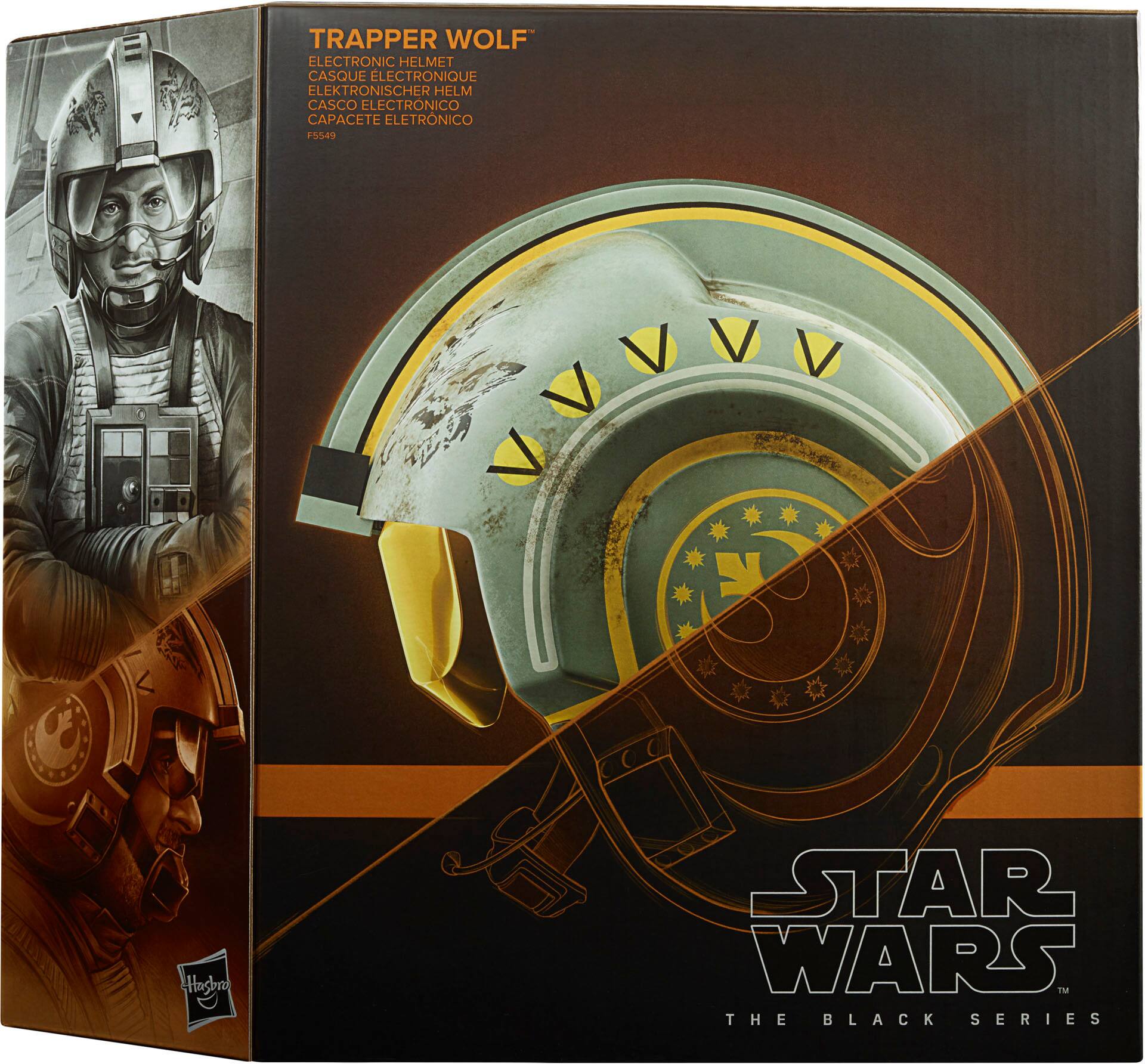 Alt View 12. Star Wars - The Black Series Trapper Wolf Electronic Helmet.