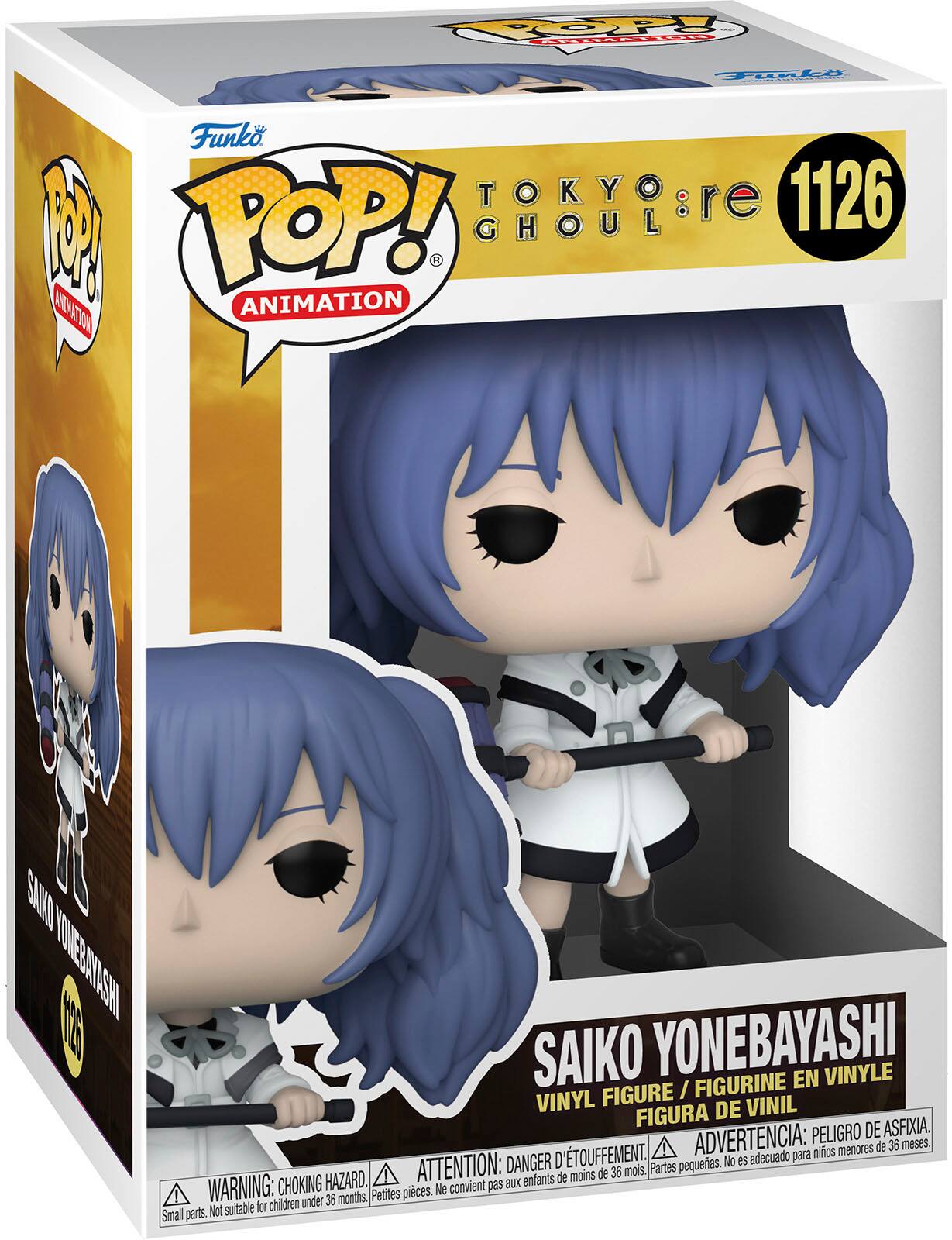 Angle View: Funko - POP! Animation: Tokyo Ghoul:Re - Saiko Yonebayashi