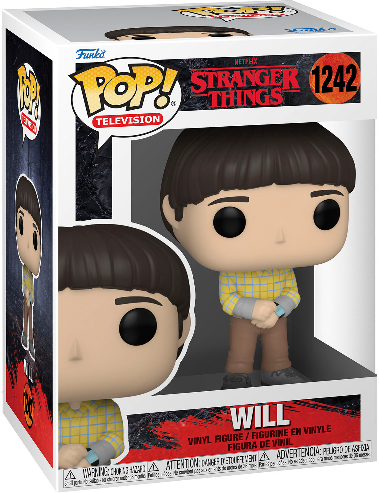 POP [Stranger Things - Will Byers [Season 4] Funko Vinyl Figure  (Bundled with Compatible Box Protector Case), Multicolor, 3.75 inches :  Toys & Games