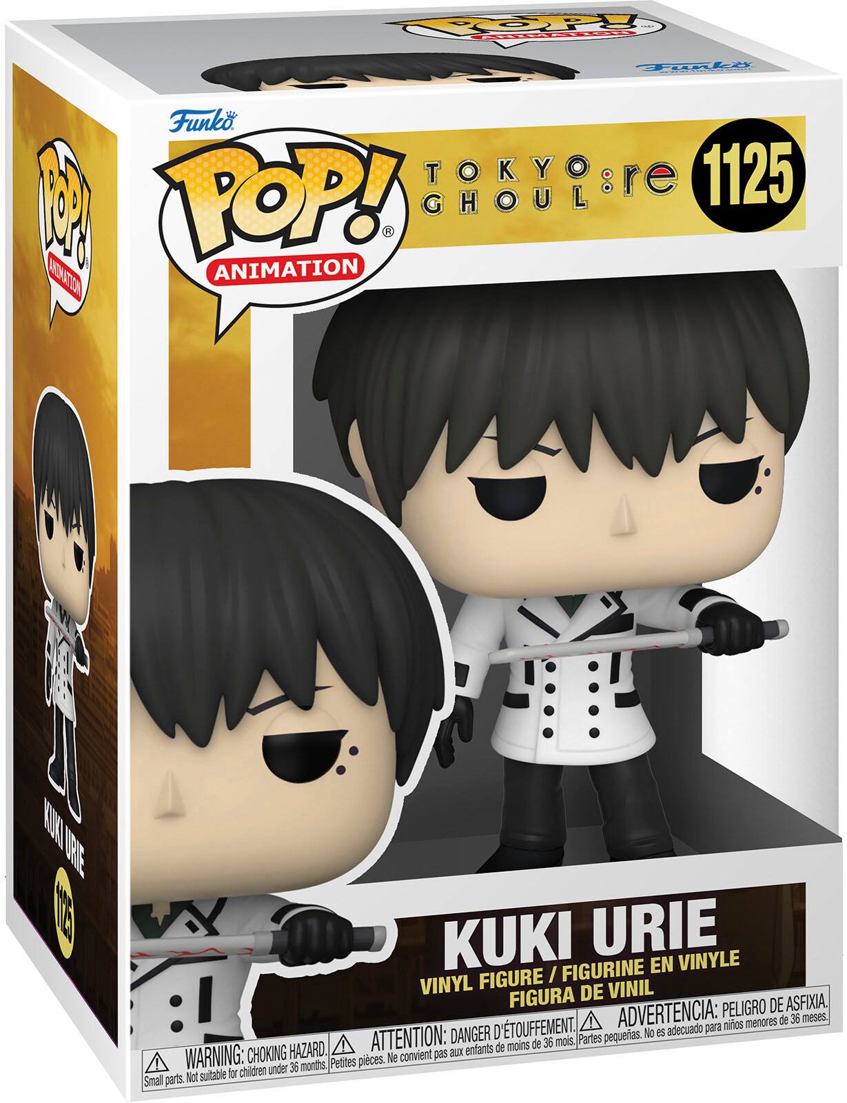 Angle. Funko - POP! Animation: Tokyo Ghoul:Re - Kuki Urie - Multi.