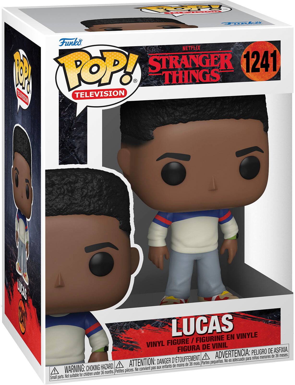 Angle. Funko - POP! Television: Stranger Things Season 4 - Lucas Sinclair - Multi.