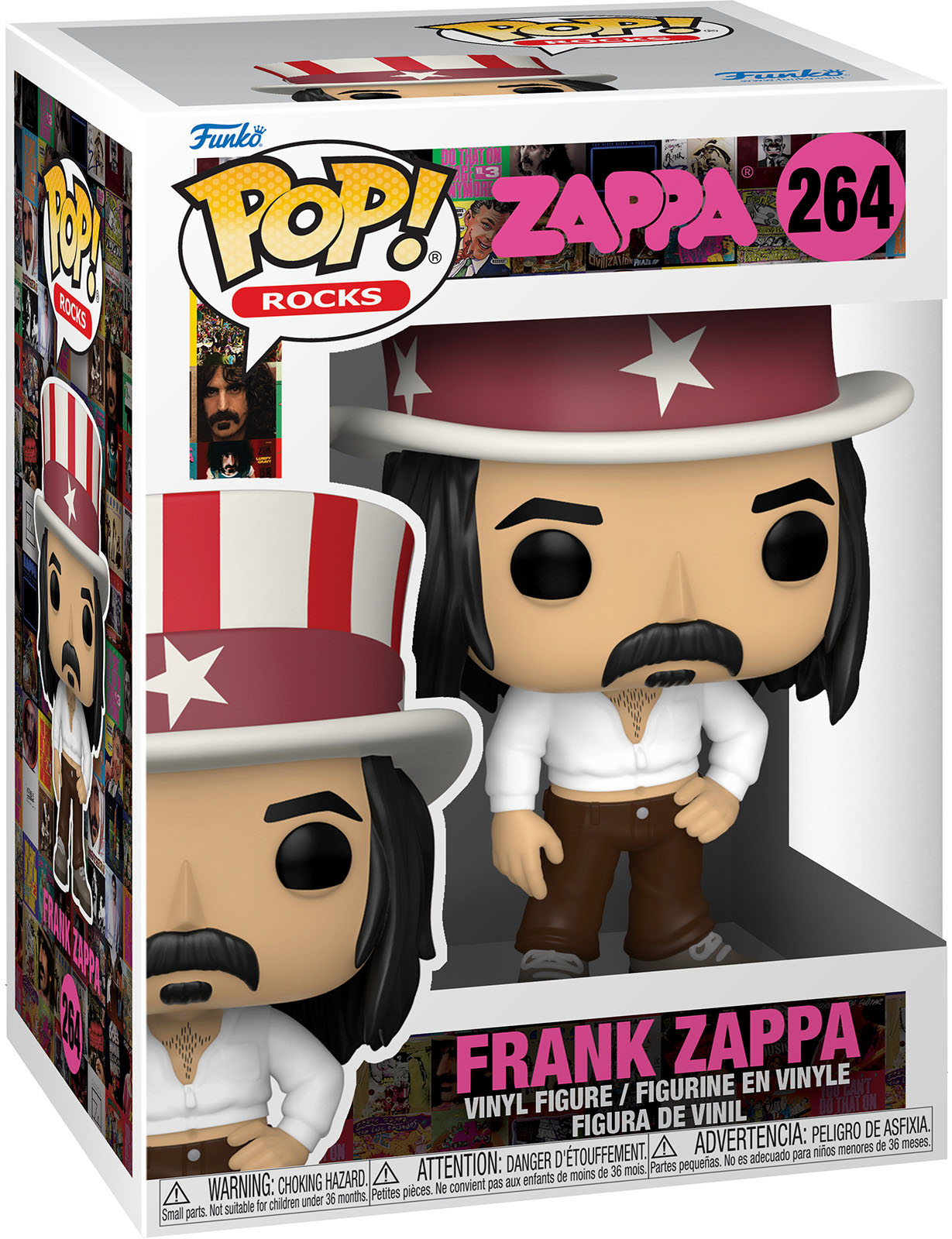 Angle View: Funko - POP! Rocks: Frank Zappa