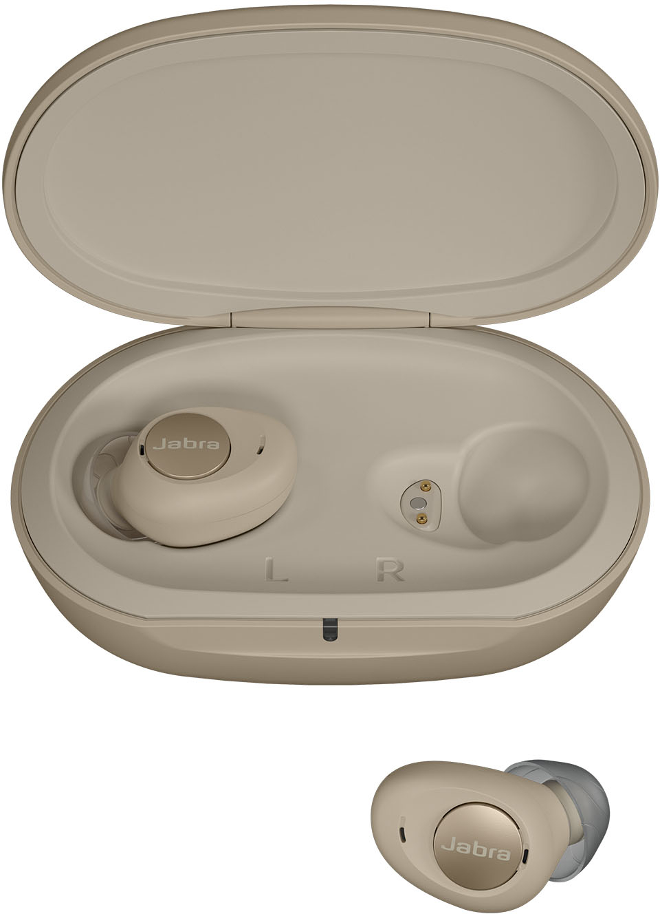 Site lijn Klant Permanent Jabra Enhance Plus Self-fitting OTC Hearing Aids With iPhone Streaming For  Music & Calls Gold Beige 21879091 - Best Buy