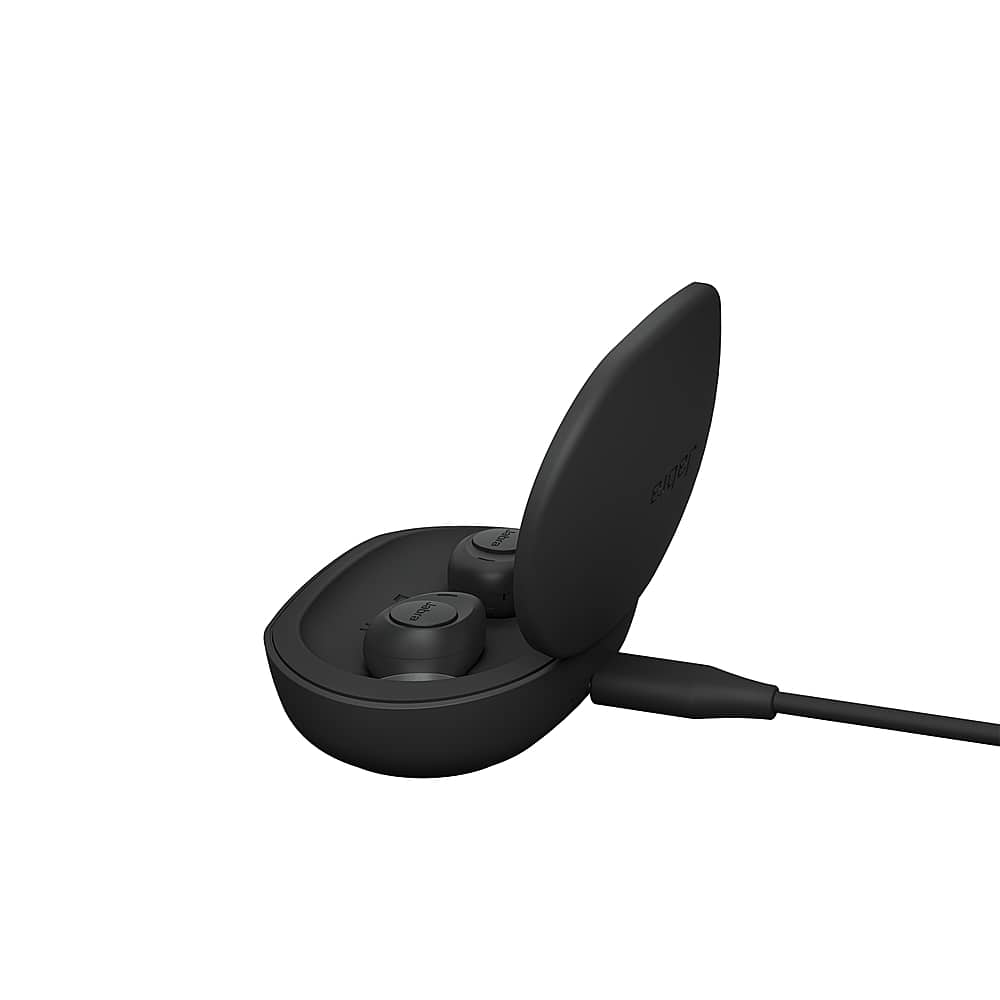 Alt View 16. Jabra - Enhance Plus Self-fitting OTC Hearing Aids With iPhone Streaming For Music & Calls - Dark Grey.