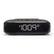 Front. iHome - TIMEBASE II Dual Charging Bluetooth Alarm Clock - Black.