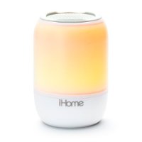 iHome - Infant Rechargeable Soothing Sound & Light Soother with White Noise - White - Front_Zoom
