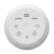 Alt View 12. iHome - Infant Rechargeable Soothing Sound & Light Soother with White Noise - White.