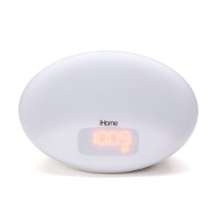iHome - Sleep Therapy Machine with Bluetooth Speaker - White - Front_Zoom