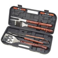 Cuisinart - Wooden Handle Tool Set (13-Piece) - Brown & Stainless Steel - Angle_Zoom