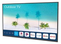 Peerless-AV - 65" Neptune Partial Sun 4K HDR Outdoor Smart TV – Comes with FREE Outdoor Tilting Wall Mount - Front_Zoom