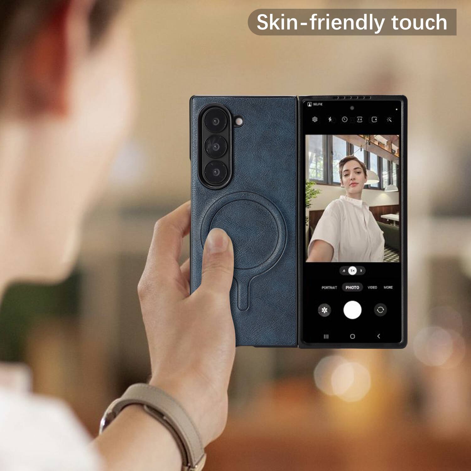 Skin-friendly touch