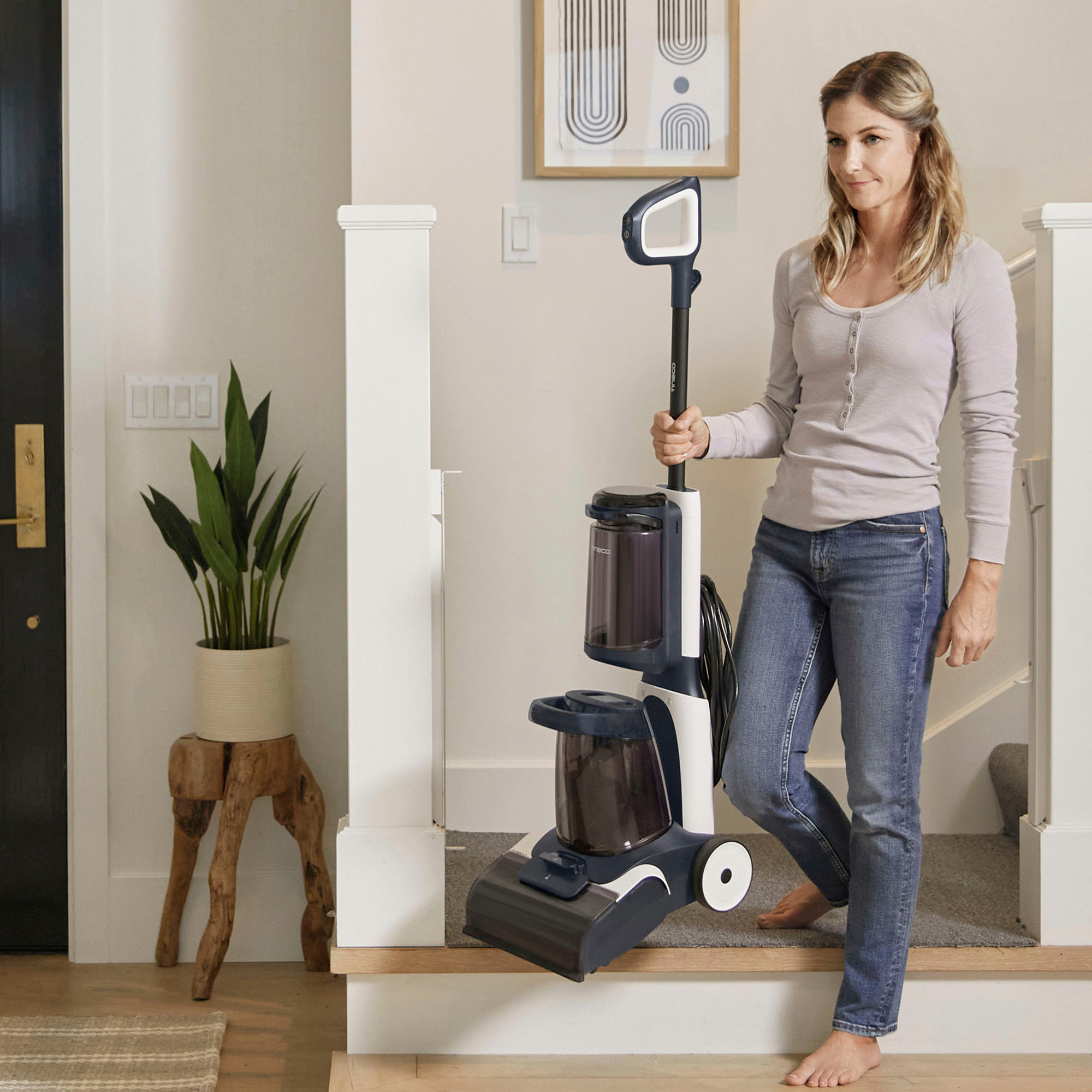 Tineco Carpet One Complete Smart Upright Deep Cleaner Blue CW101500US -  Best Buy