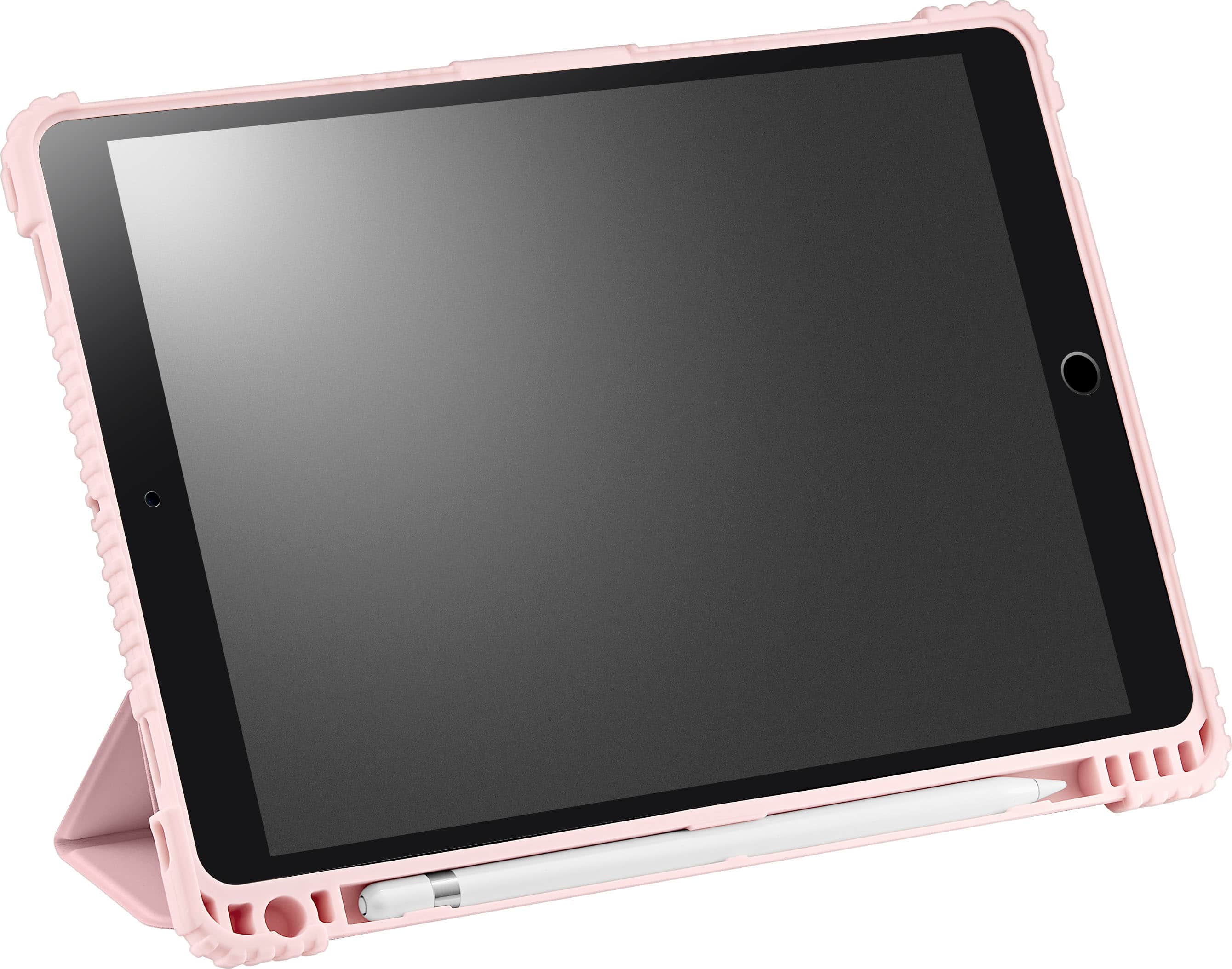 Alt View 11. Modal™ - Folio Case for Apple iPad 10.2" (7th, 8th, 9th Gen) & Apple iPad Air 10.5" (3rd Gen) - Pink.