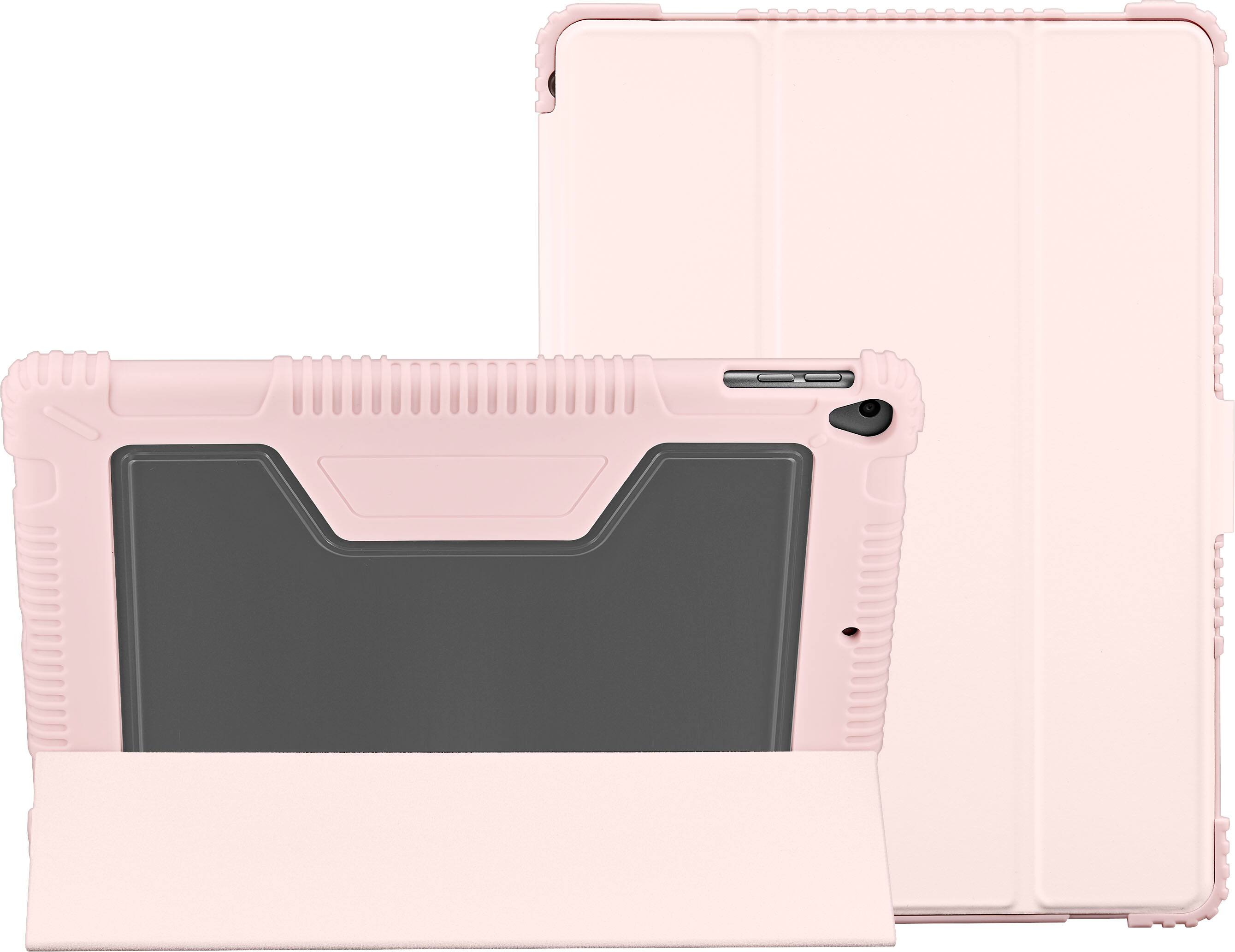 Alt View 15. Modal™ - Folio Case for Apple iPad 10.2" (7th, 8th, 9th Gen) & Apple iPad Air 10.5" (3rd Gen) - Pink.