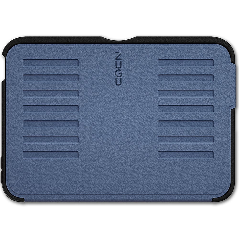 Front. ZUGU - Slim Protective Case for Apple iPad Mini Case (6th Generation, 2021) - Slate Blue.