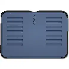 Front. ZUGU - Slim Protective Case for Apple iPad Mini Case (6th Generation, 2021) - Slate Blue.
