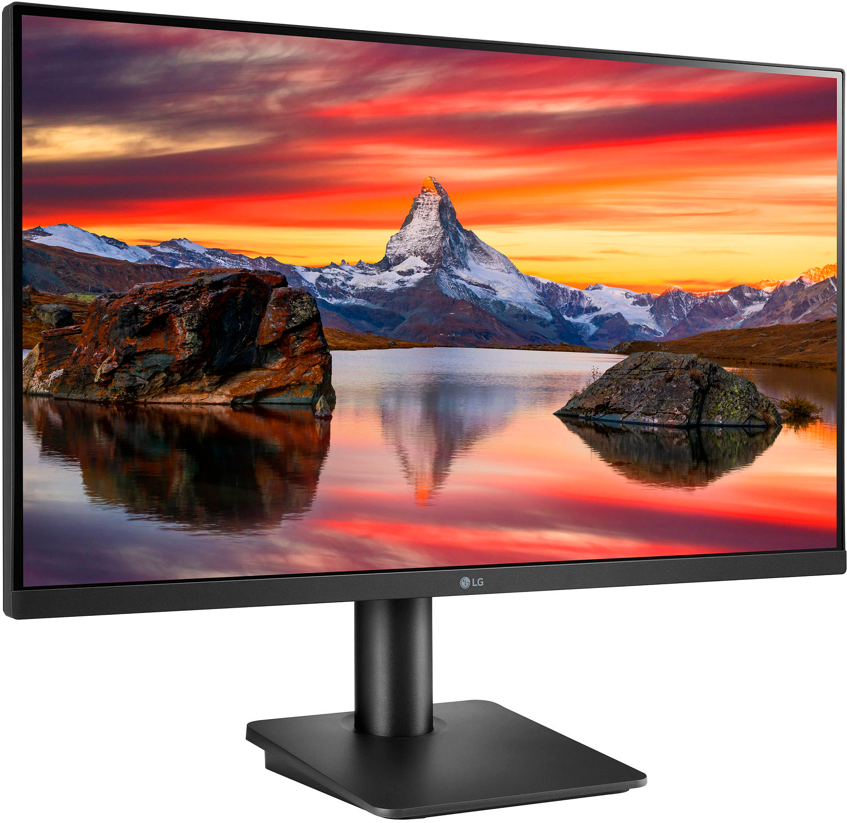 Angle View: Samsung - A650 Series 34" LED 1000R Curved WQHD FreeSync Monitor with HDR - Black
