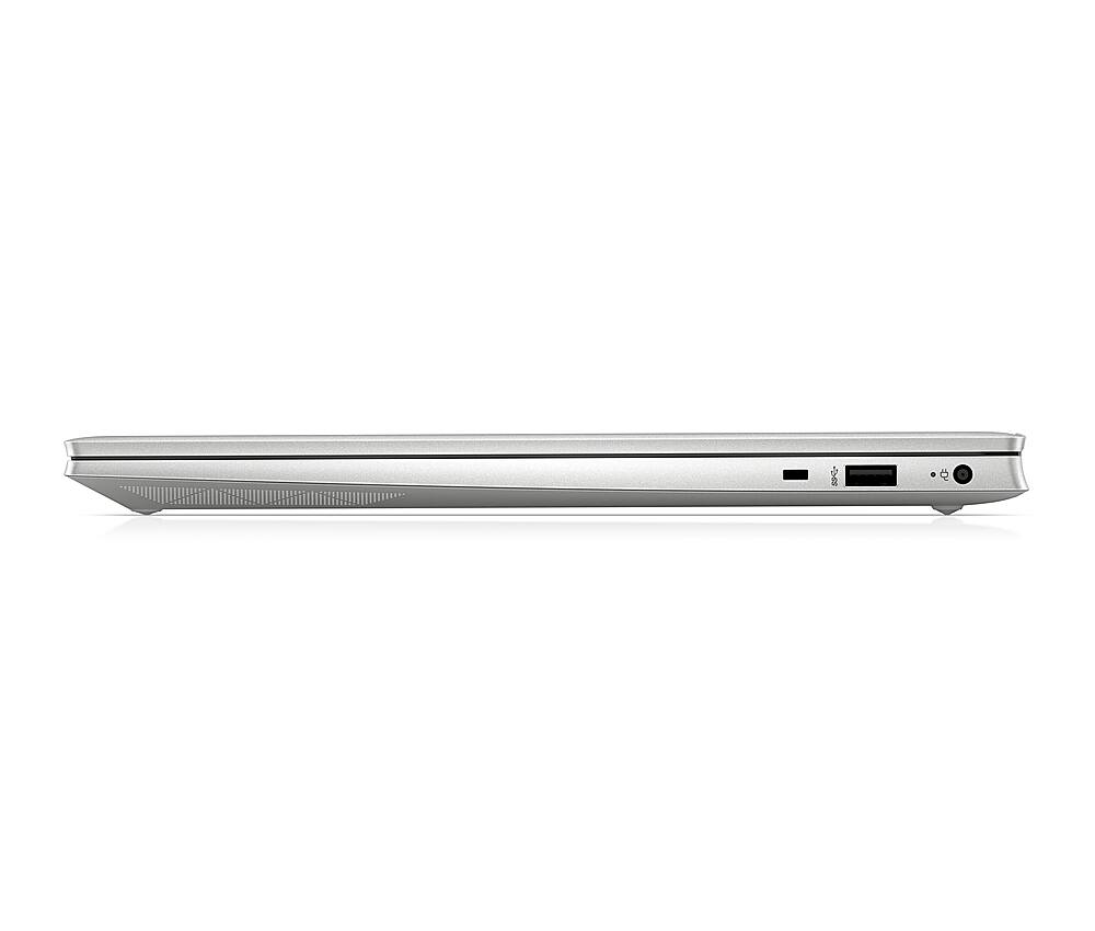 Angle. HP - Pavilion 15.6" Touch-Screen Laptop - Intel Core i5-1235U - 8GB Memory - 256GB SSD - Ceramic White.