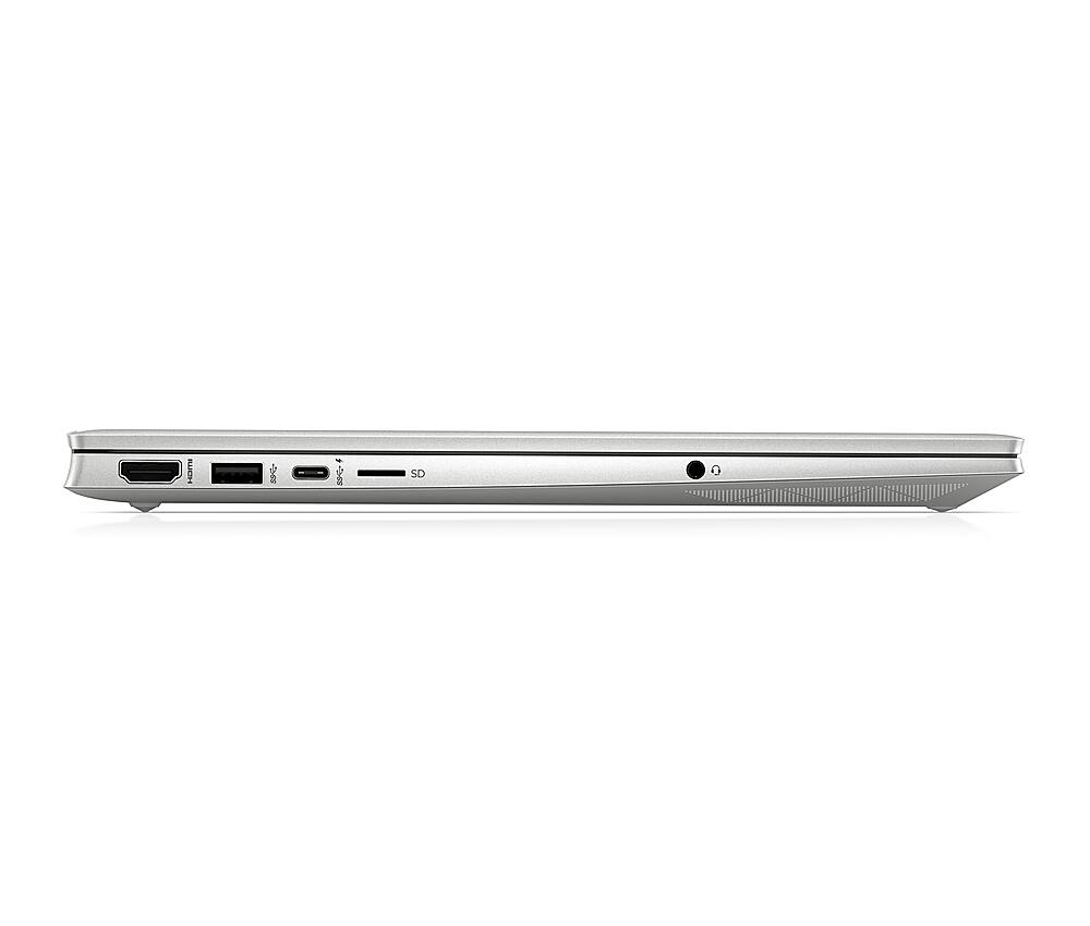 Alt View 3. HP - Pavilion 15.6" Touch-Screen Laptop - Intel Core i5-1235U - 8GB Memory - 256GB SSD - Ceramic White.