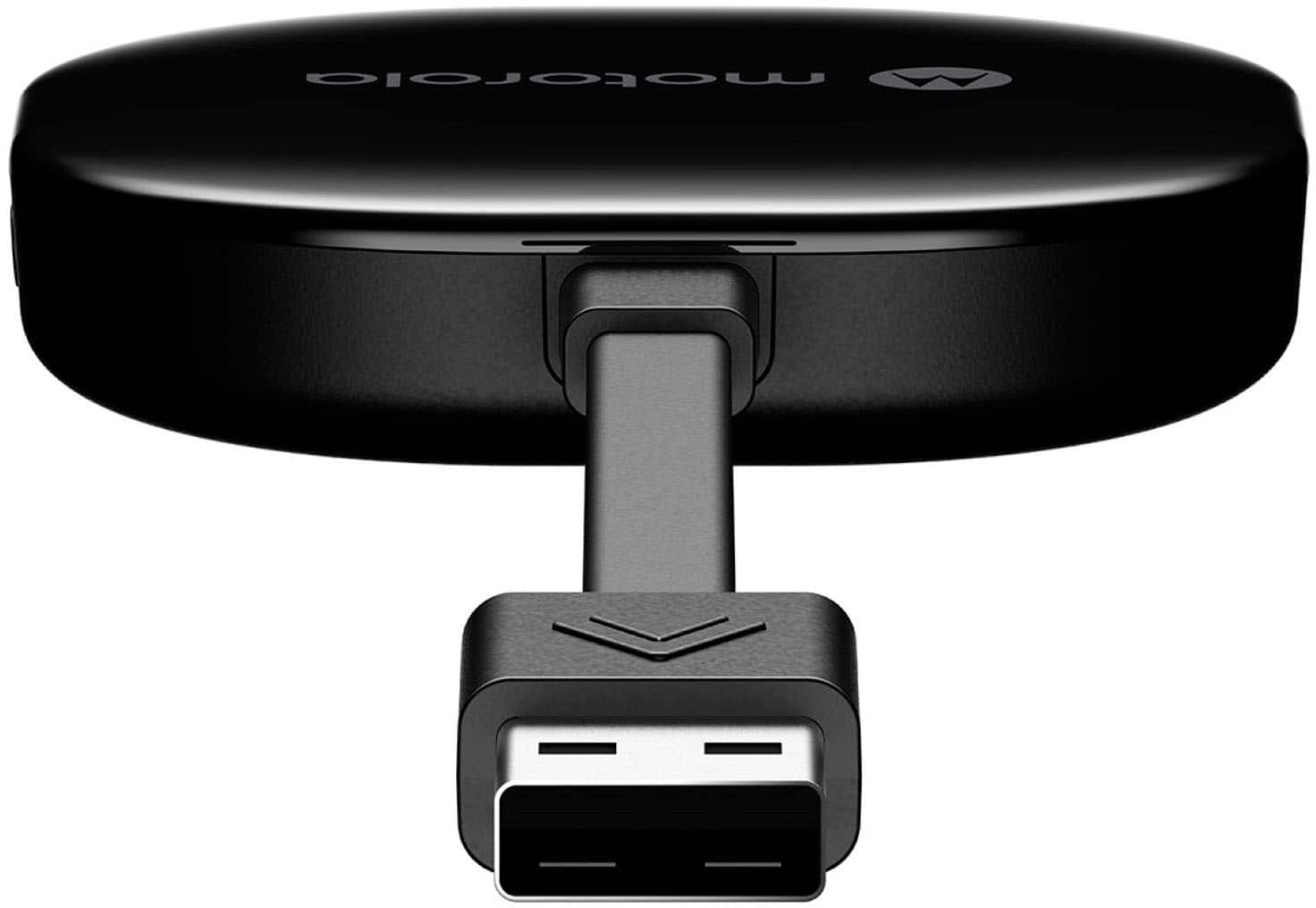 Alt View 19. Motorola - Wireless Car Adapter for Android Auto - Black.