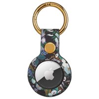 Rifle Paper - AirTag Clip Ring - Garden Party Blue - Multi - Front_Zoom